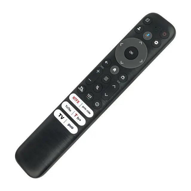 Alt view image 2 of 7 - Replace RC813 Voice Remote fit for TCL Smart TV 43S350G 43S551G 50S551G | 55S551G 65S551G 75QM751G 85QM751G 98QM751G 65QM851G 75QM851G 85QM851G 98QM851G 43Q651G 50Q651G 55Q651G 65Q651G 75Q651G (FMB2)