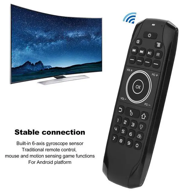 Alt view image 4 of 7 - Air Remote Mouse,for Bluetooth 5.0 Backlight for Android TV Box Control G7 Computer Supplies,with Built-in 6-axis Gyroscope Sensor,for Smart Phones,Laptops,Smart TVs, for Android TV Boxes