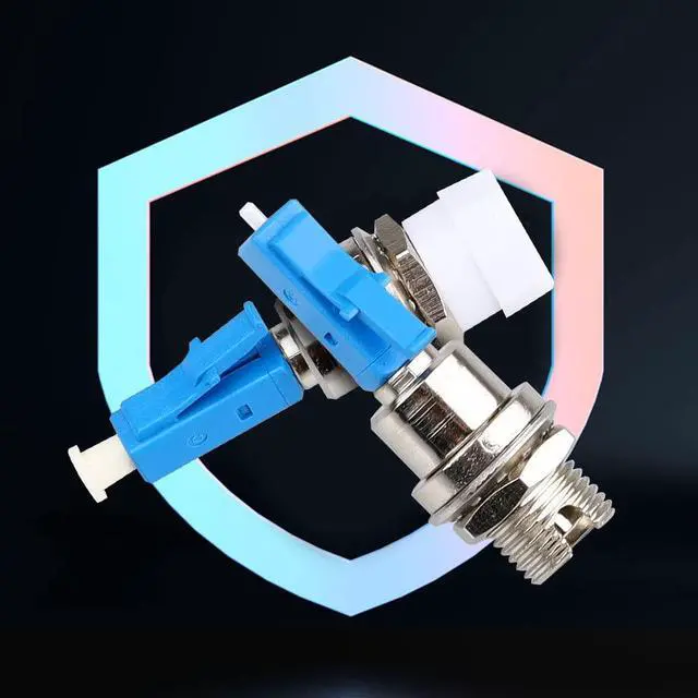 Alt view image 5 of 5 - 4 Pack Fiber Optic Adapter - Single Mode LC/UPC Male to FC/UPC Female 9/125um Adapter Fiber Optic Connector Hybrid Optical Fiber for Visual Fault Locator