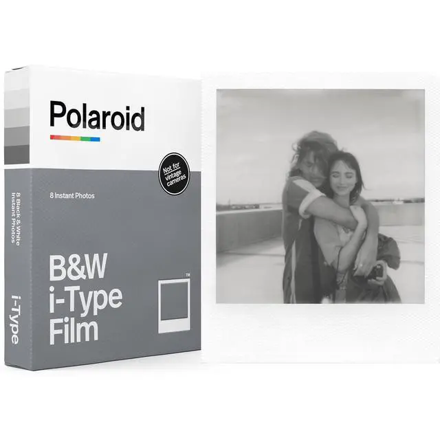 Alt view image 3 of 7 - Now Generation 3 i-Type Camera in Pebble White + 16 Film Bundle | Includes 8-Photo Color i-Type Film, Instant Photography for Travel, Parties & Gifts, Dual-Lens Autofocus, USB-C