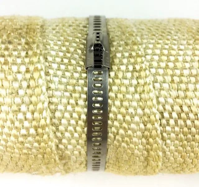 Alt view image 6 of 6 - 10 pack Secure 14" long Stainless Steel Positive Locking Zip Ties Heat Resistant Universal Use