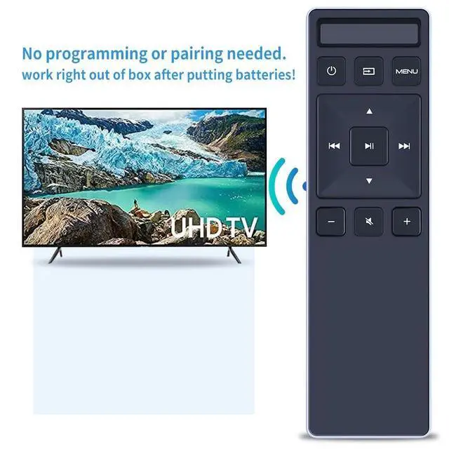 Alt view image 2 of 5 - New XRS551-D Replacement Remote Control for Vizio Soundbar SB3851D0 SB3851-D0 SB4031-D5 SB4051-D5 SB3621N-E8 SB351-D0 SB3531-D0 SB3651-E6 SB3820-C6 SB3830-D0 SB3831-D0 SB3651E6