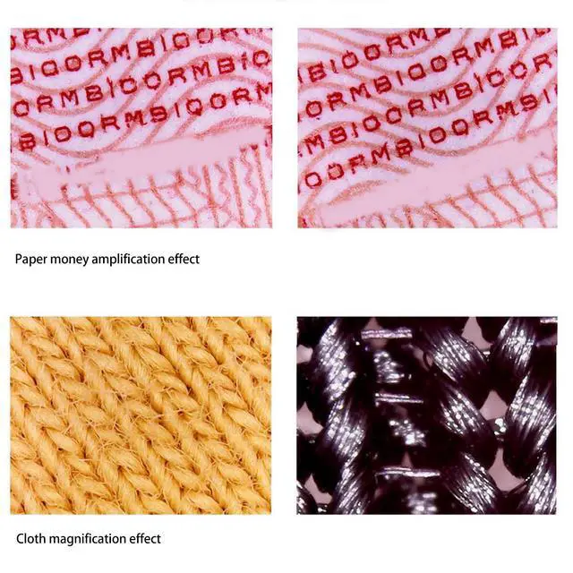 Alt view image 4 of 6 - Skin Analyzer Hair Scalp Detector 800X Magnification Portable USB Microscope with 8pcs Light Chips for Skin and Hair Detection (Black)