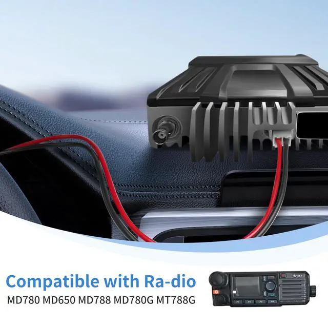 Alt view image 2 of 7 - 12V DC Power Cable Cord for Hytera HYT MD780 MD650 MD788 MD780G MT788G Radi (5)