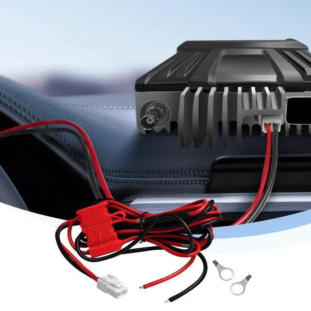 Alt view image 5 of 7 - 12V DC Power Cable Cord for Hytera HYT MD780 MD650 MD788 MD780G MT788G Radi (5)
