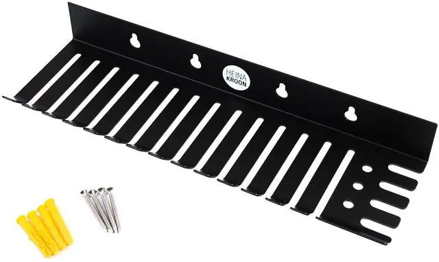 Main image of Eurorack Patch Cable Holder Wall Mountable 14 Slots w/Accessory Shelf, Right