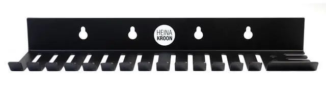 Alt view image 4 of 7 - Eurorack Patch Cable Holder Wall Mountable 14 Slots w/Accessory Shelf, Right