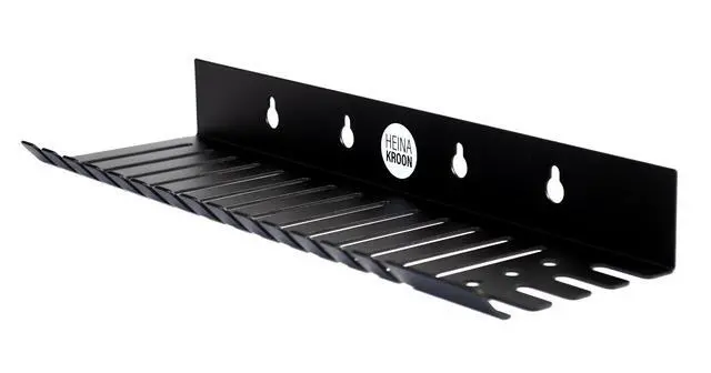 Alt view image 2 of 7 - Eurorack Patch Cable Holder Wall Mountable 14 Slots w/Accessory Shelf, Right