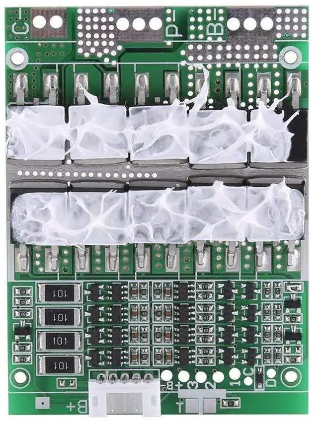 Alt view image 6 of 7 - 12V 100A 4S BMS Protection Board with Balancing for 18650 LiFePO4 Battery Pack