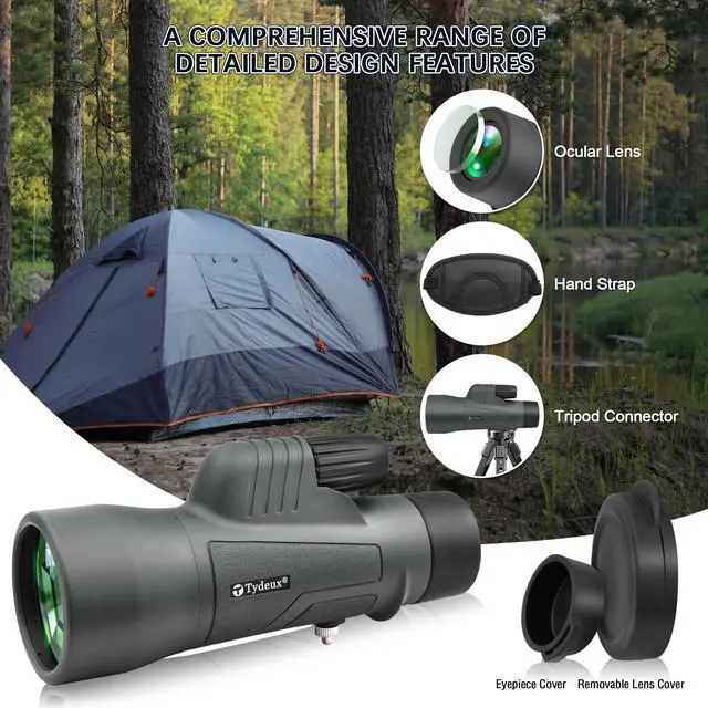 Alt view image 5 of 7 - 12x50 HD K4 Prism Monocular Telescope | for Travel, Wildlife, Bird Watching, Hunting, Camping, Outdoor, Activity, Concert