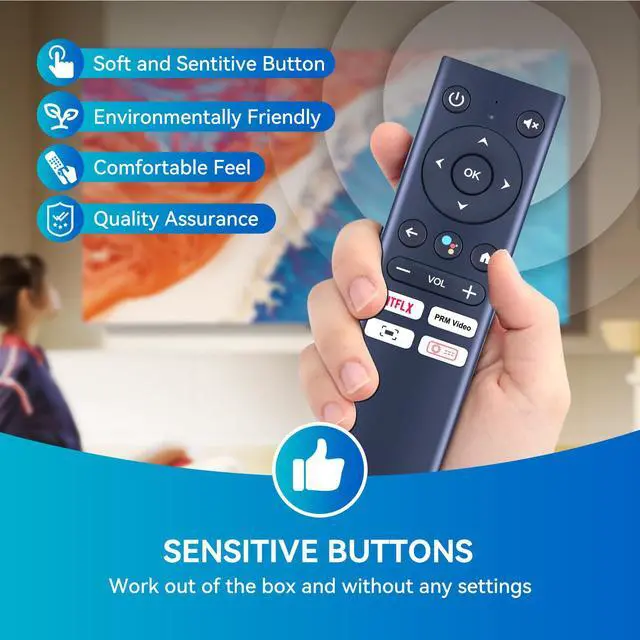 Alt view image 4 of 6 - New Voice Replacement Remote Control for ETOE E2 Pro & D2 Pro & E3 Pro, for Kodak FLIK HD9, for CiBest G1 Projector