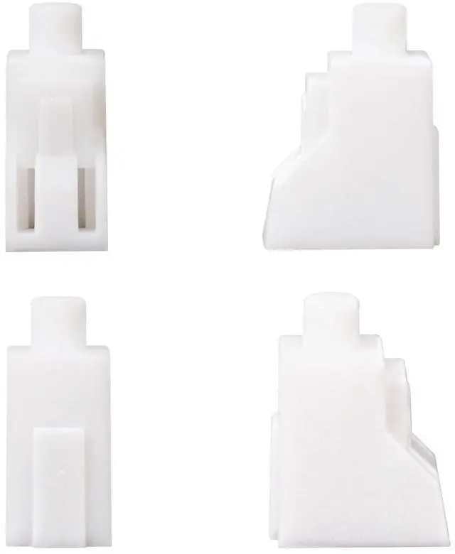 Alt view image 5 of 7 - LC Fiber Optic Dust Caps, 100 Pack LC Simplex Dust Caps for Fiber Optic Quick Connector, Patch Cord, Pigtail and Adapter