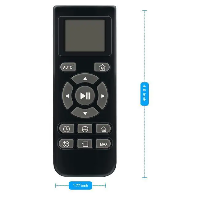 Alt view image 6 of 7 - RB20H Replacement Remote Control Applicable for GOOVI Robot Vacuum Cleaner | D380 J10C D382 F015C F007 F007C