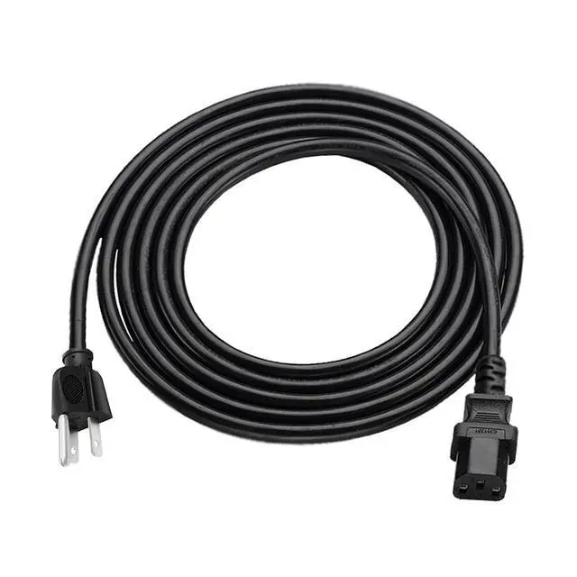 Alt view image 5 of 5 - 3 Prong Power Cable Replacement for Samsung Monitor LS49CG950ENXZA 57" Odyssey Neo G9 (G95NC) FBASAMLS57CG952 AC 8.2ft C13 Cord