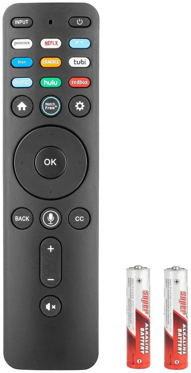 Main image of XRT260 Voice Remote Control Compatible with Vizio Smart TV V-Series M-Series P-Series Replacement Controller with Netflix PrimeVideo Xumo Hulu Redbox Tubi Watch Free Buttons with Batteries