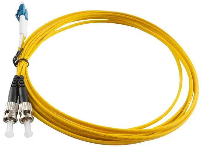 Alt view image 5 of 6 - LC to ST Fiber Patch Cable, 5M (16.4ft) Single Mode Duplex Fiber Jumper 9/125um OS1 LSZH - LC ST Singlemode Duplex Patch Cords (5M - 2 Pack)