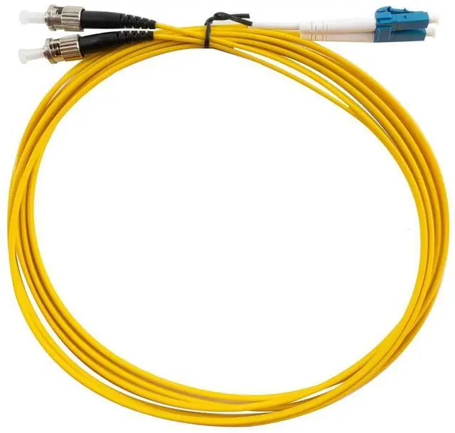 Alt view image 6 of 6 - LC to ST Fiber Patch Cable, 5M (16.4ft) Single Mode Duplex Fiber Jumper 9/125um OS1 LSZH - LC ST Singlemode Duplex Patch Cords (5M - 2 Pack)