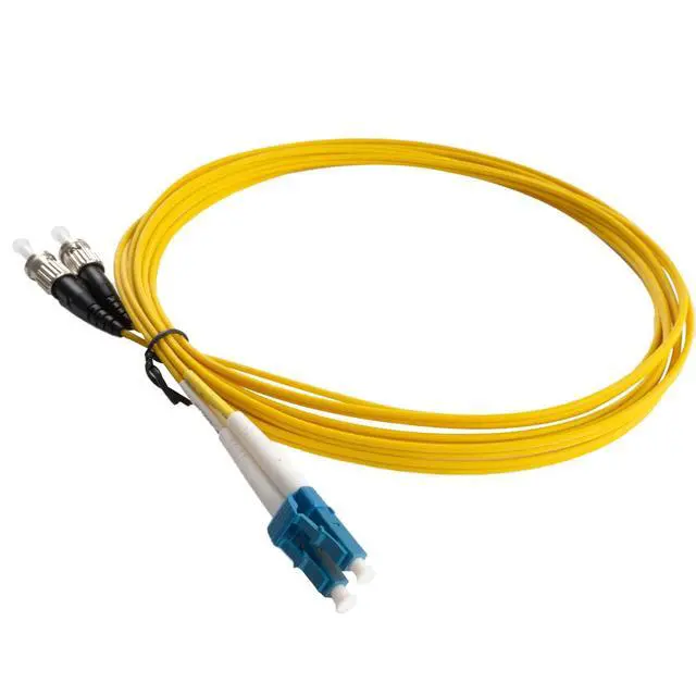 Alt view image 5 of 6 - LC to ST Fiber Patch Cable, 10M(32.8ft) Single Mode Duplex Fiber Jumper 9/125um OS1 LSZH - LC ST Singlemode Duplex Patch Cords (10M)