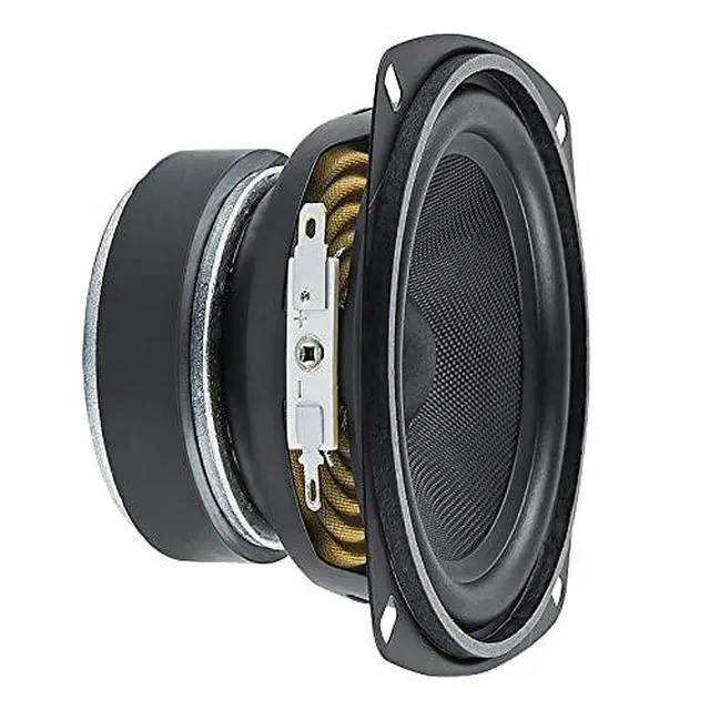 Alt view image 2 of 6 - 4 Inch Midrange Speaker 4MR60-4, 60 Watts Program Power, 4 Ohm, 30 Watts RMS Power Pro Audio Loudspeaker (Single)