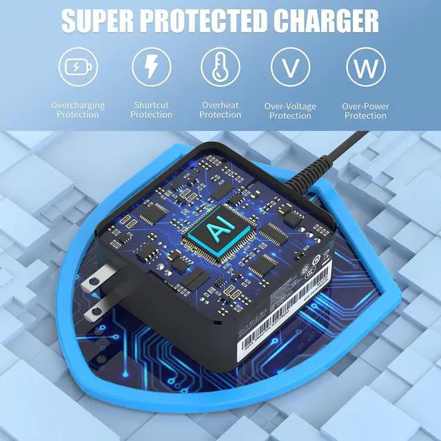 Alt view image 5 of 7 - 65W Round Tip Charger for Lenovo V14 V15 V17 G2 G4 G5 IRL ABP ADA Series | Adapter for Lenovo Ideapad 1 3 5 Slim 3 110 110s 310 320 330 330s s340 Yoga 710 720 510 520 330, Power Cord