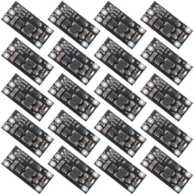 Main image of 20Pcs Mini Boost Module 3.7V to 5V/8V/9V/12V Step Up Board 1.5A with LED Indicator DIY Voltage Multi-Function DC-DC Boost Converter Module 3.7V to 12V
