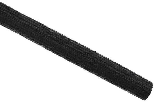 Main image of Insulation Braid Sleeve,16.4Ft-10mm High TEMP Silicone Fiberglass Sleeve Black