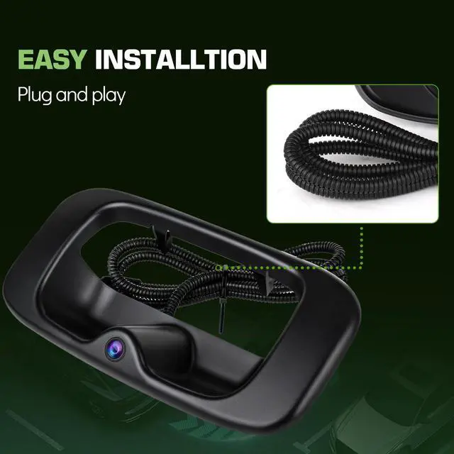 Alt view image 6 of 7 - Backup Camera Rear View Parking Assist Camera 170° HD Night Vision for Chevy Silverado, for GMC Sierra 1500 2500 3500HD Classic 1999-2006, Replace 15997911,15228539,15228541,15228540,GM1915105
