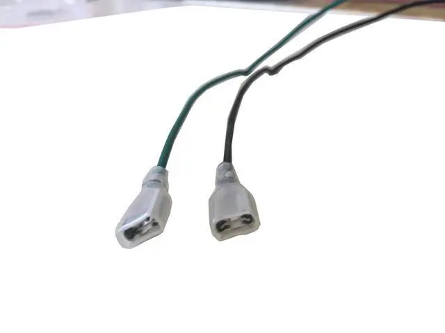 Alt view image 4 of 4 - AYA 7" (7-Inch) ATX 20-Pin to AT P8+P9 6-Pin with Push Power Button Wires Converter Adapter