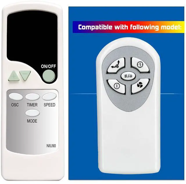 Main image of Replacement Remote Control for Holmes Blizzard Fan HAPF624R HAPF624R-UC 185740-000-000