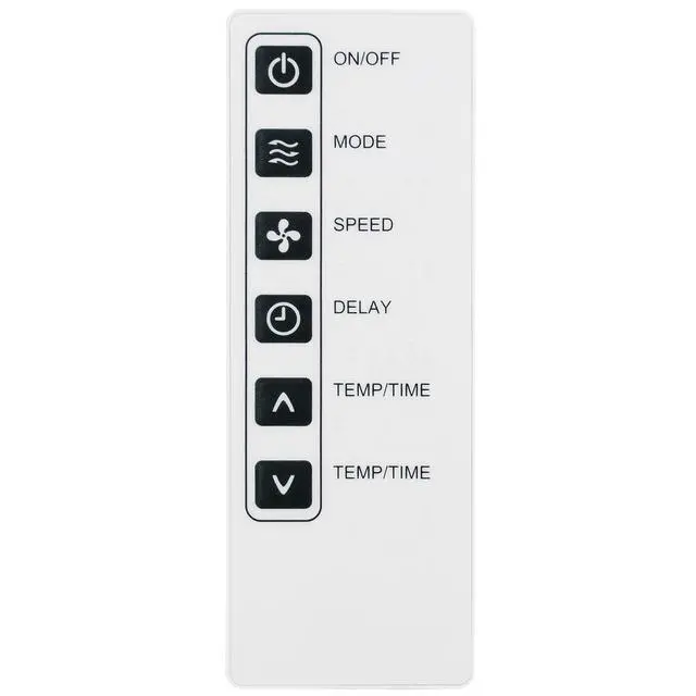 Alt view image 2 of 7 - Replacement Remote Control for GE Window Room Air Conditioner AHW05LZW1,AHC24DZH1,AHE18DZH1,AHH24DZ,AHE18DZ,AHC24DZ,AHW05LZ,WJ26X25653, with Holder