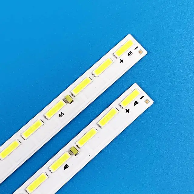 Alt view image 4 of 6 - 4 Pieces LED Backlight Strips for LG 75'' TV 75UJ6450 75UJ6470 75UJ657A 6922L-0226A 6916L-2843A 2842A