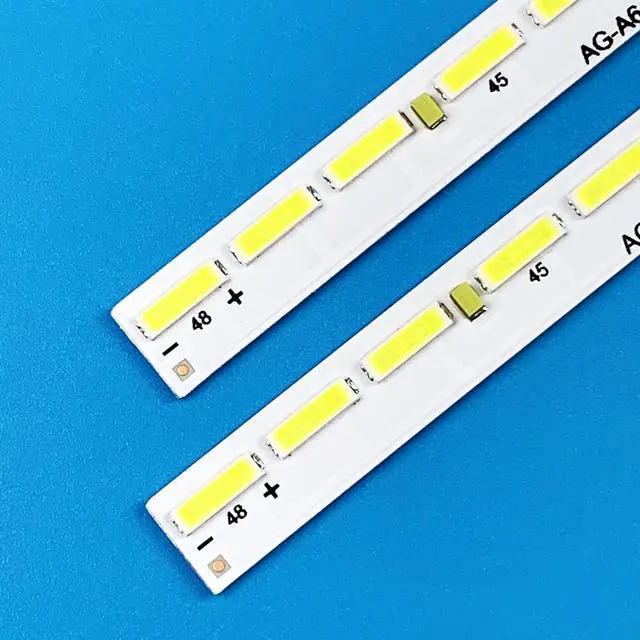 Alt view image 5 of 6 - 4 Pieces LED Backlight Strips for LG 75'' TV 75UJ6450 75UJ6470 75UJ657A 6922L-0226A 6916L-2843A 2842A