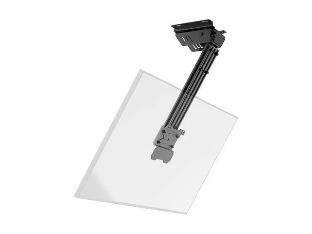 Alt view image 2 of 6 - Folding Ceiling TV Mount for TVs 10in to 40in, Max Weight up to 66lbs, Max Extension 15.7in, VESA Patterns up to 100x100 - Commercial Series