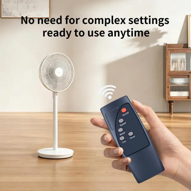 Alt view image 5 of 7 - Remote Control for AMZ Basics 16" Pedestal Floor Fan FS40-10BR | easy to use,no pairing required