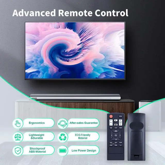 Alt view image 4 of 7 - COV30748146 Remote Control Replacement fit for LG Sound Bar LAS350B LAC450B LAS35A1-W S35A1-W Soundbar Speaker