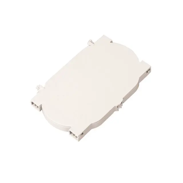 Alt view image 2 of 3 - 12/24 Cores New Material ABS Optical Fiber Splice Tray FTTH Optical Fiber Protection Box Fiber Optic Cassette2Pack a-001