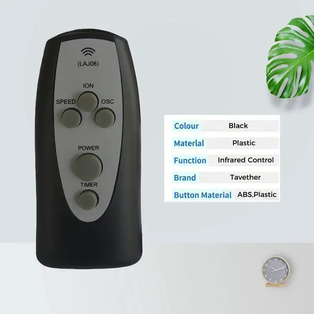 Alt view image 7 of 7 - Replacement Remote Control for Lasko 2033666 2651 2654 2505 T48300 T48303 T42915 T48320 T48313 T48311 T42950 T48301 T48310 T42902 T42900 T36214