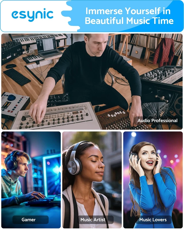 Alt view image 7 of 7 - Rechargeable 16-600 Headphone Amplifier Portable with Gain Switch | 3.5MM Audio Jack-Aluminum Alloy Case-Work with in-ear Headphone-12 Hours Play Time-for Phone/Laptop/Gaming Consoles/Car
