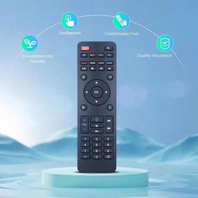 Alt view image 6 of 7 - RC-200 Replacement Voice Remote Control for SuperBox S6 Max, S5 Pro, S5 Max, S6 Pro, S6 Ultra, Elite Ultra, Elite Pro+, Without Voice Function for Super Box S3 Pro, S4 Pro