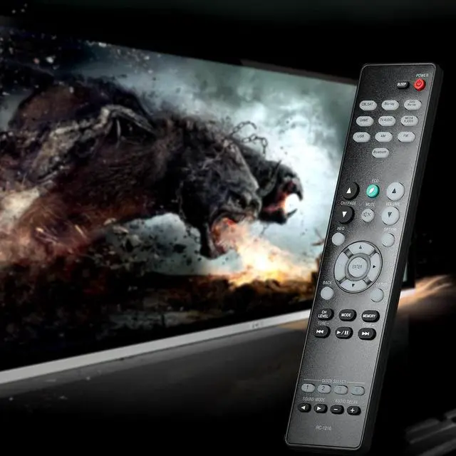 Alt view image 5 of 7 - RC-1216 Remote Control Fit for Denon AV Surround Receiver AVR-S530BT AVR-S540BT AVR-X550BT
