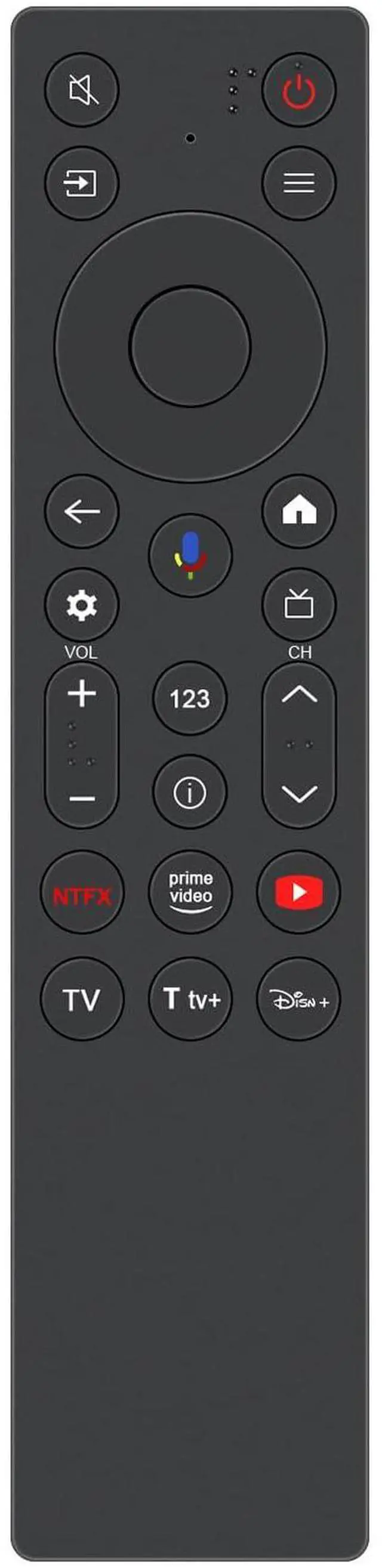 Main image of RC923A FMB1 G0401-000267 Voice Remote Control Replace for TCL | Smart LED TV RC923A-FMB1