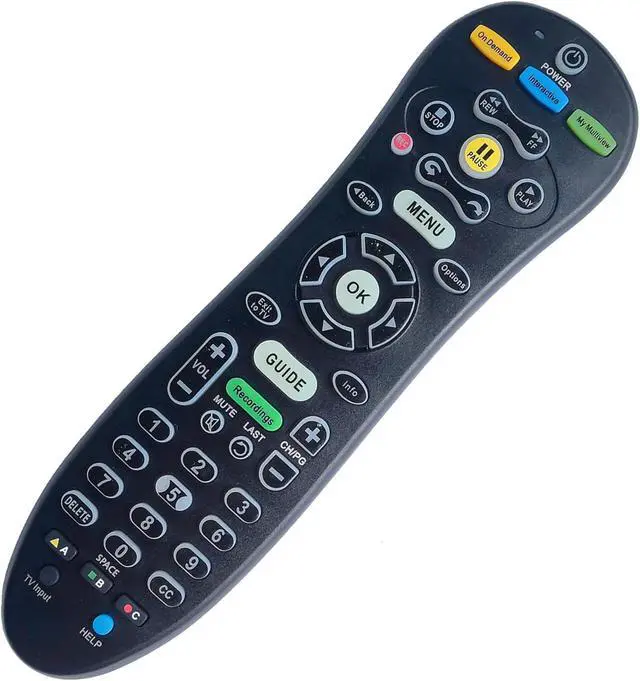 Alt view image 6 of 7 - S30-S1B Remote for ATT U-Verse Receiver, S30 Remote Replacement with U-Verse Receiver Cable Box ISB7005 ISB7000 IR Remote, No Setup Required