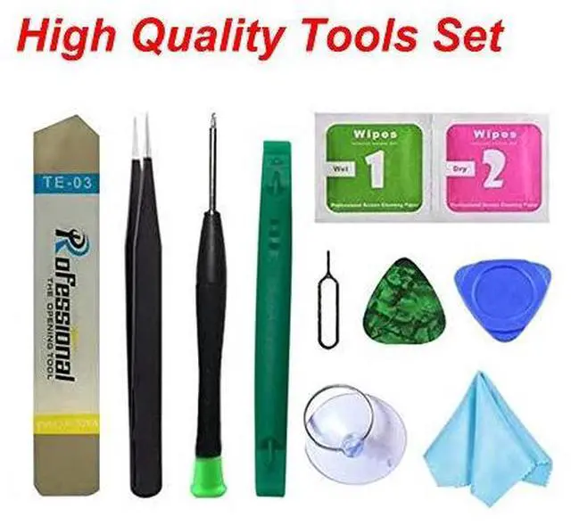 Alt view image 6 of 6 - Dedia for iPad Mini 1 / iPad Mini2 7.9 Inch Touch Screen Replacement,A1432 A1454 A1455 A1489 A1490 Digitizer Glass Assembly with IC Chip & Home Button+Cameral Holder+Pre-Installed Adhesive + Tool Kit