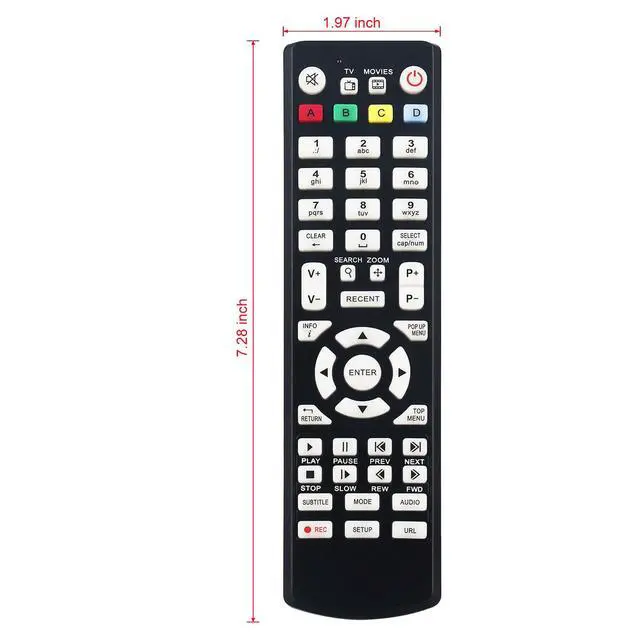 Alt view image 5 of 7 - Replaced Remote fit for KARTINA TV Dune HD Remote Control