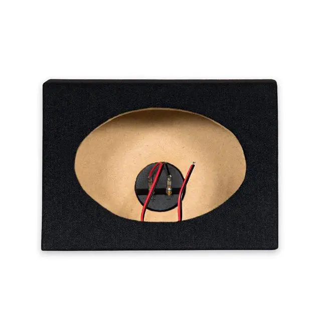 Alt view image 2 of 3 - Goldwood TR-69 Pair of Truck/Car Box Speaker Cabinets for 6X9 Speakers