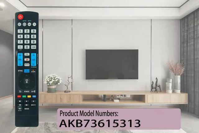 Alt view image 2 of 4 - AKB73615313 Replacement Remote fit for LG TV 65LM6200UB 60PM6700UB 60LM7200UA 60PM9700UA 55LM9600UC 55LM7600UA 47LM6200-UE 47LM8600 50PM6700