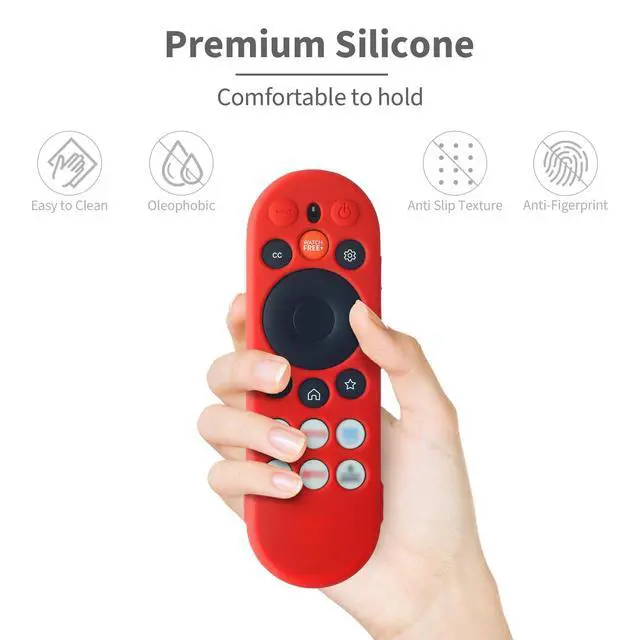 Alt view image 4 of 7 - Silicone Cover for Vizio Xrt290 Remote,Protective Case Compatible with Onn/Vizo Tv Xrt181/Xrt290/Wrt290/Xrt29x Remote,Anti-Slip with Lanyard (Dark Blue)