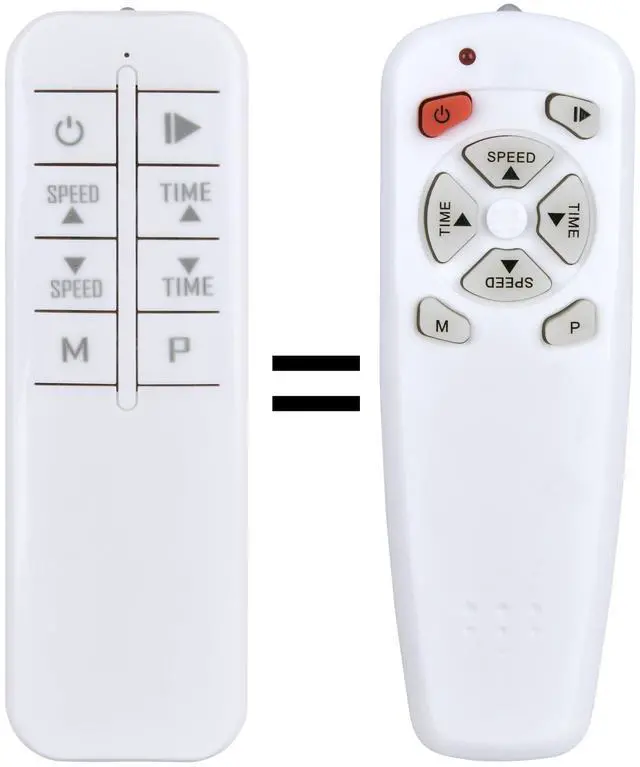 Main image of Replacement Remote Control for ADVENOR YYOJ, Powerfit Elite E383 ETF002M-H | for FEIERDUN FEDVP-TLA-BK FEDVP-TLA-BU, EILISON FitMax KM-818-1, ROTAI ROTVP003-P ETF023CW Vibration Plate Exercise Machine