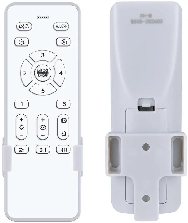 Main image of Replacement Remote for Surtime Ceiling Fans with Lights 36IN 42IN | Compatible With Daewoo, Match Your Old Remote Before Purchase, Wall-mounting Bracket, Easy Setup, Fast Response