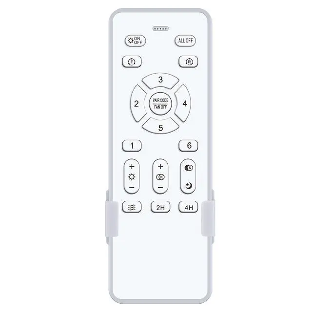 Alt view image 3 of 5 - Replacement Remote for Surtime Ceiling Fans with Lights 36IN 42IN | Compatible With Daewoo, Match Your Old Remote Before Purchase, Wall-mounting Bracket, Easy Setup, Fast Response